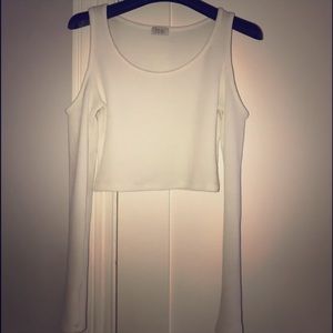 White Crop Top